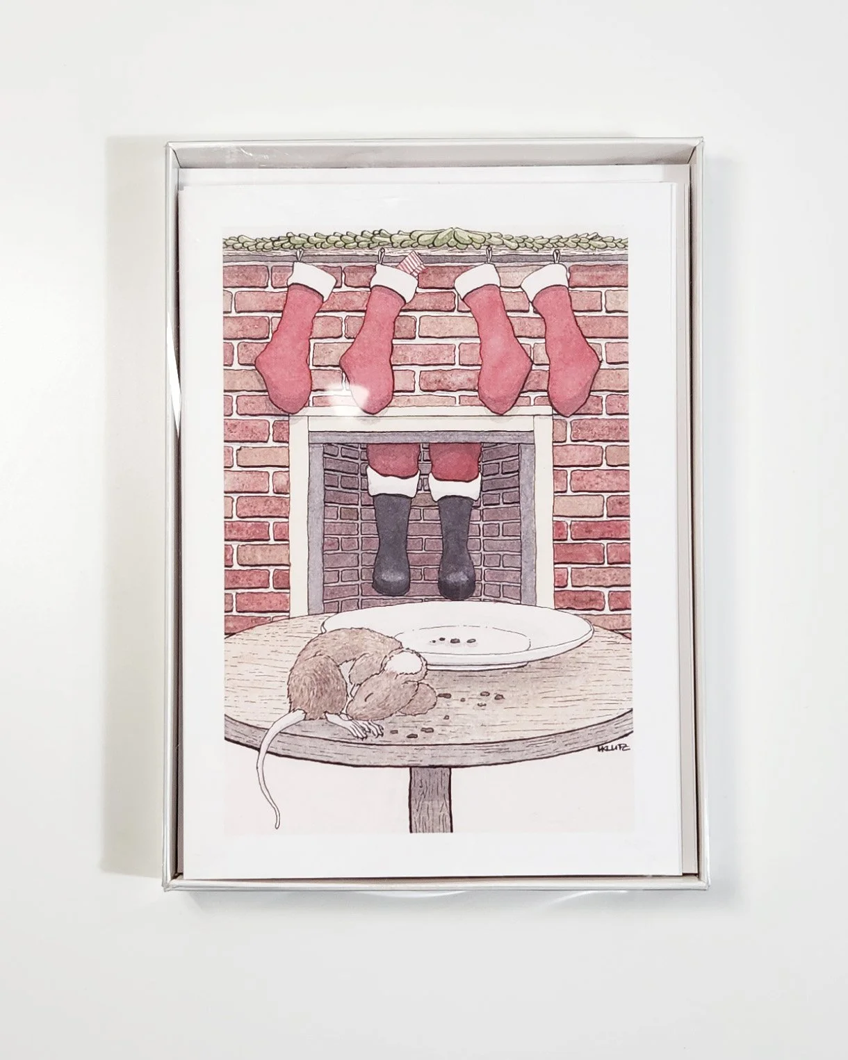 Mouse Holiday Card Set — MK Lutz Art